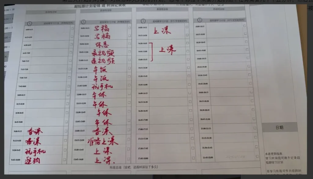 图片[2]-考研计划总完不成？试试15分钟执行记录法-考研栈